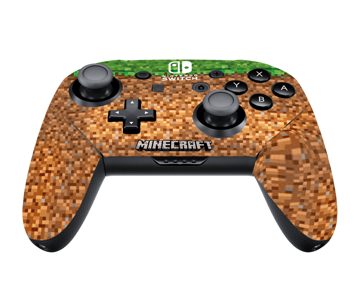 Minecraft Skin Nintendo Switch Pro Controller