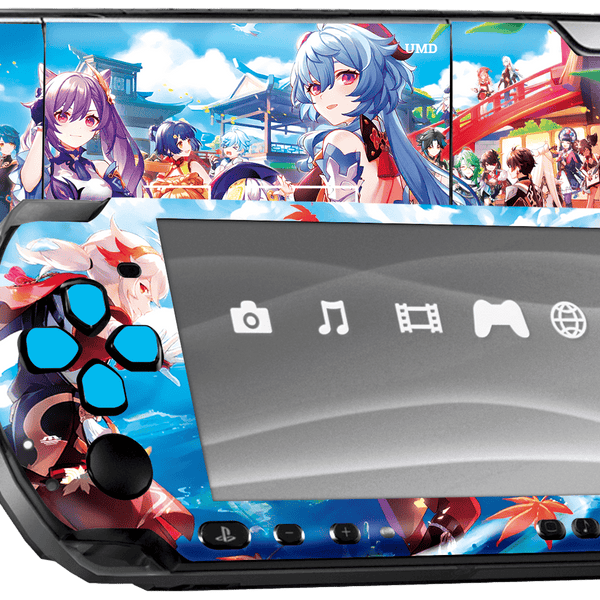 Genshin Impact Skin Playstation Portable (PSP) Xonebrand