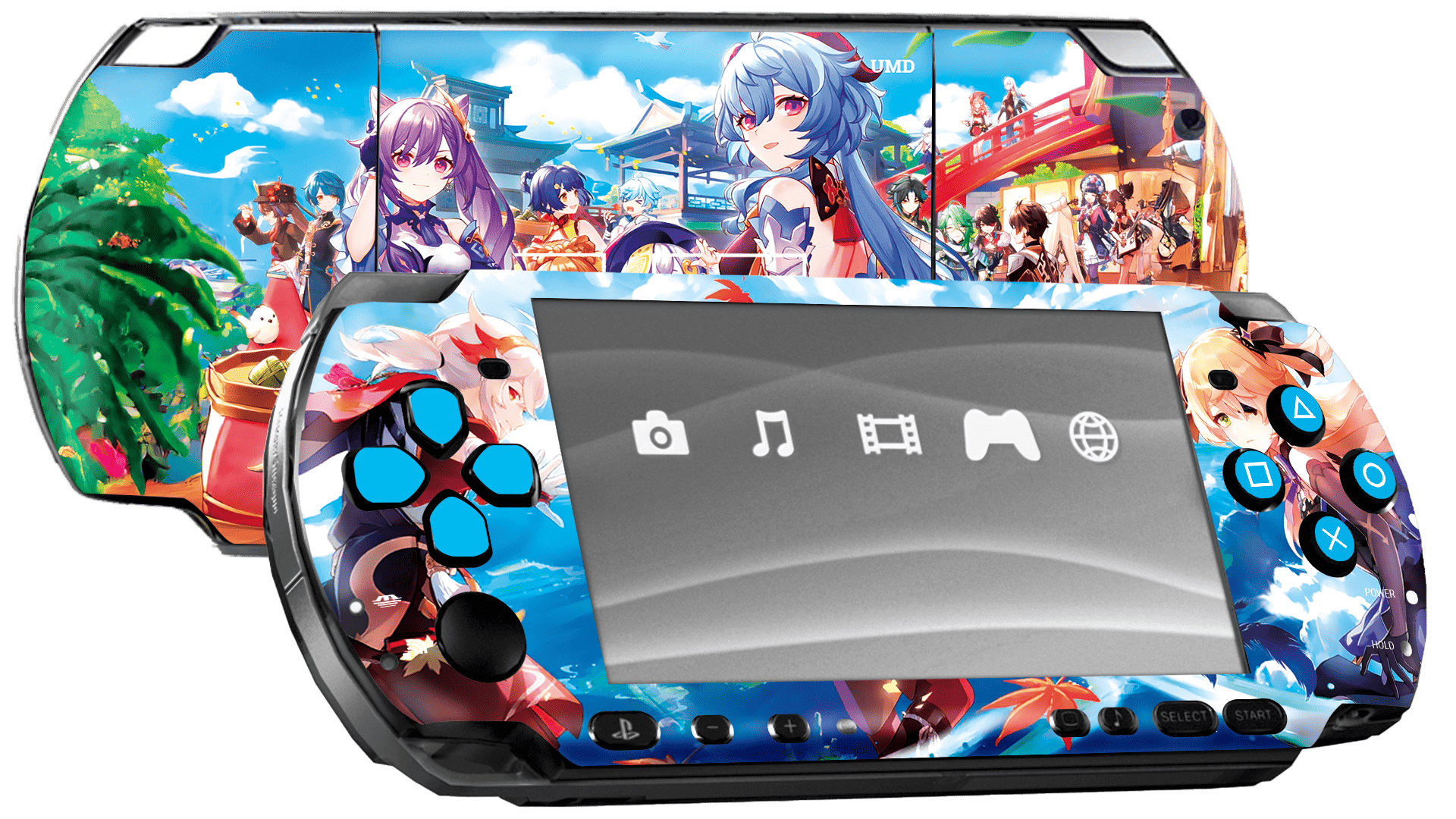Genshin Impact Skin Playstation Portable (PSP) Xonebrand