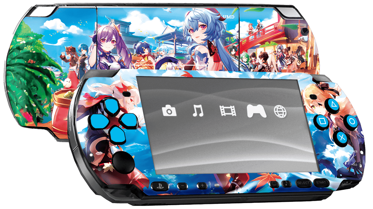 Genshin Impact Skin Playstation Portable (PSP) Xonebrand