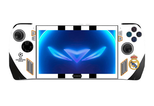 Real Madrid Asus Rog Ally Handheld Gaming Computer Skin