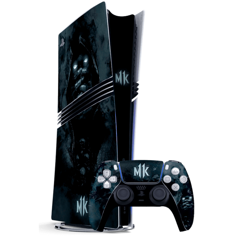 Mortal Kombat Scorpion PS5 Pro Bundle Skin