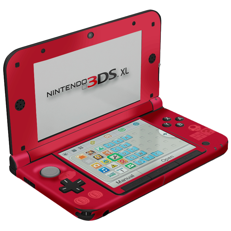 Super Mario Bros Skin Nintendo 3Ds XL (2012) Xonebrand