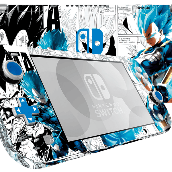 Dragon Ball Vegeta Skin Nintendo Switch Lite Xonebrand