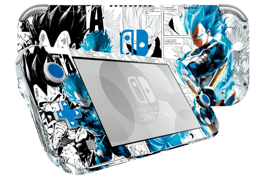 Dragon Ball Vegeta Skin Nintendo Switch Lite Xonebrand