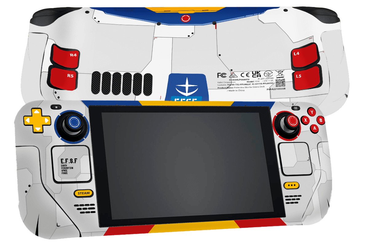 Gundam Steam Deck Skin Xonebrand