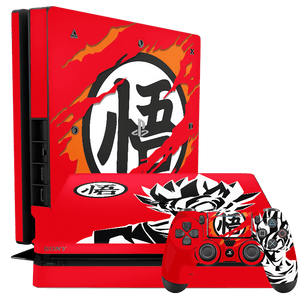 Dragon Ball Goku PS4 Slim Bundle Skin