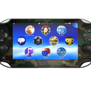 Verde Camuflado PSVITA Fat Bundle Skin