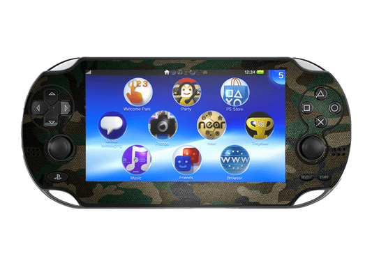 Verde Camuflado PSVITA Fat Bundle Skin