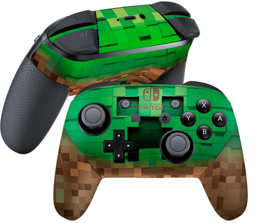 Minecraft Skin Nintendo Switch Pro Controller