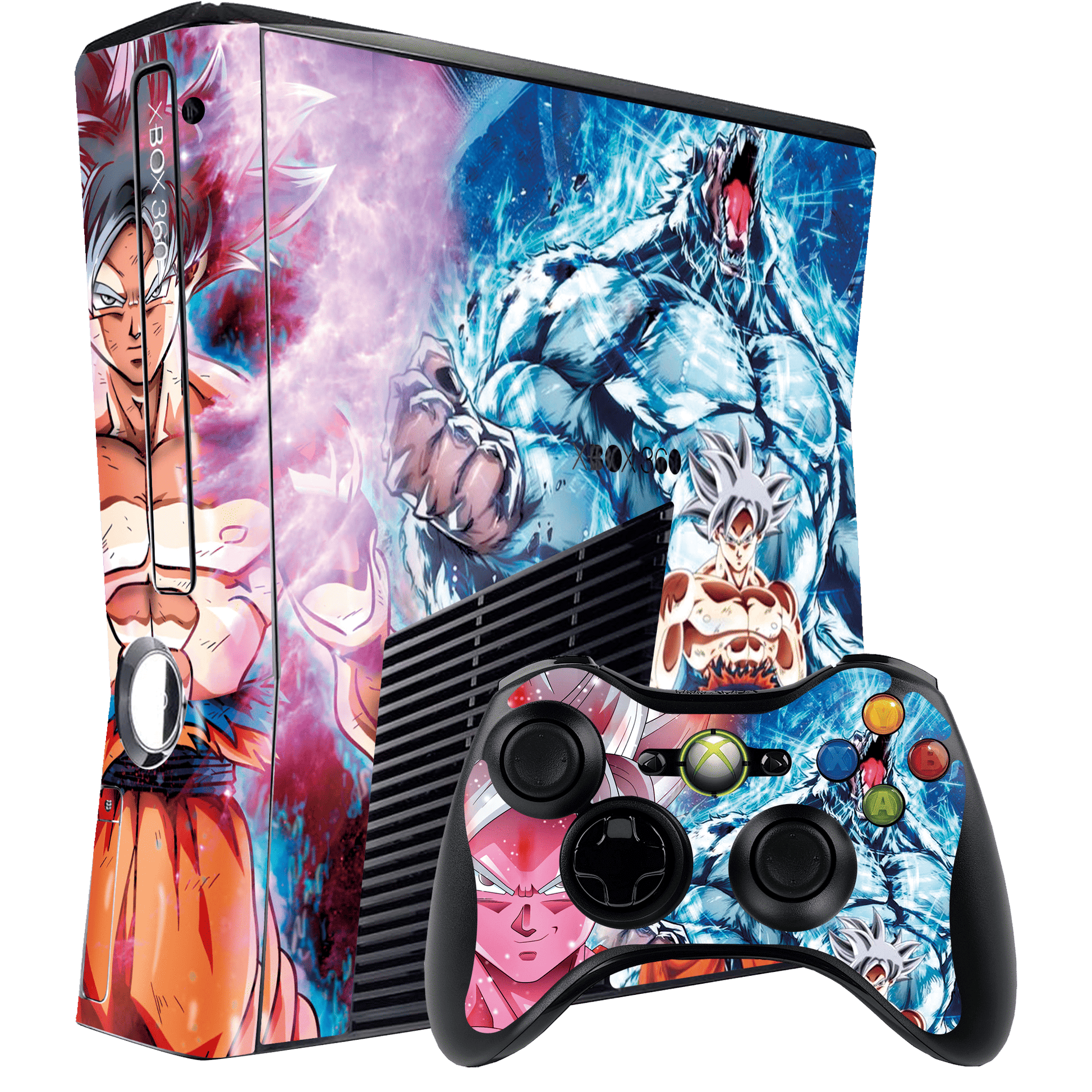 Dragon Ball Goku Ultra Skin Xbox 360 Slim