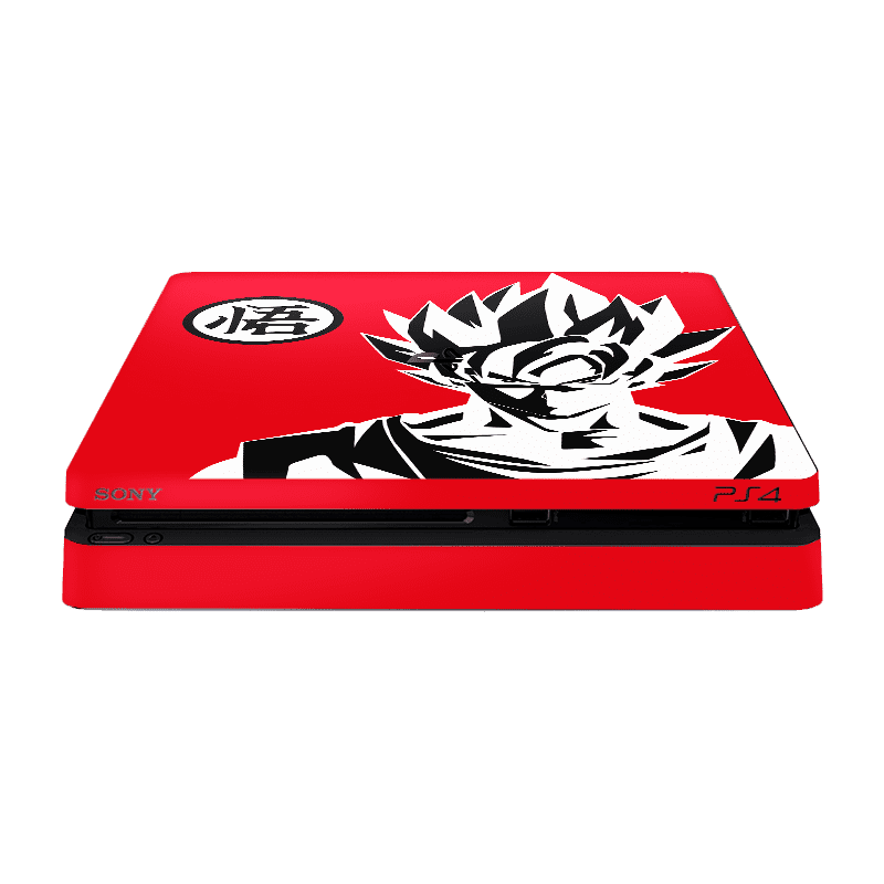 Dragon Ball Goku Skin Playstation 4 Slim Xonebrand