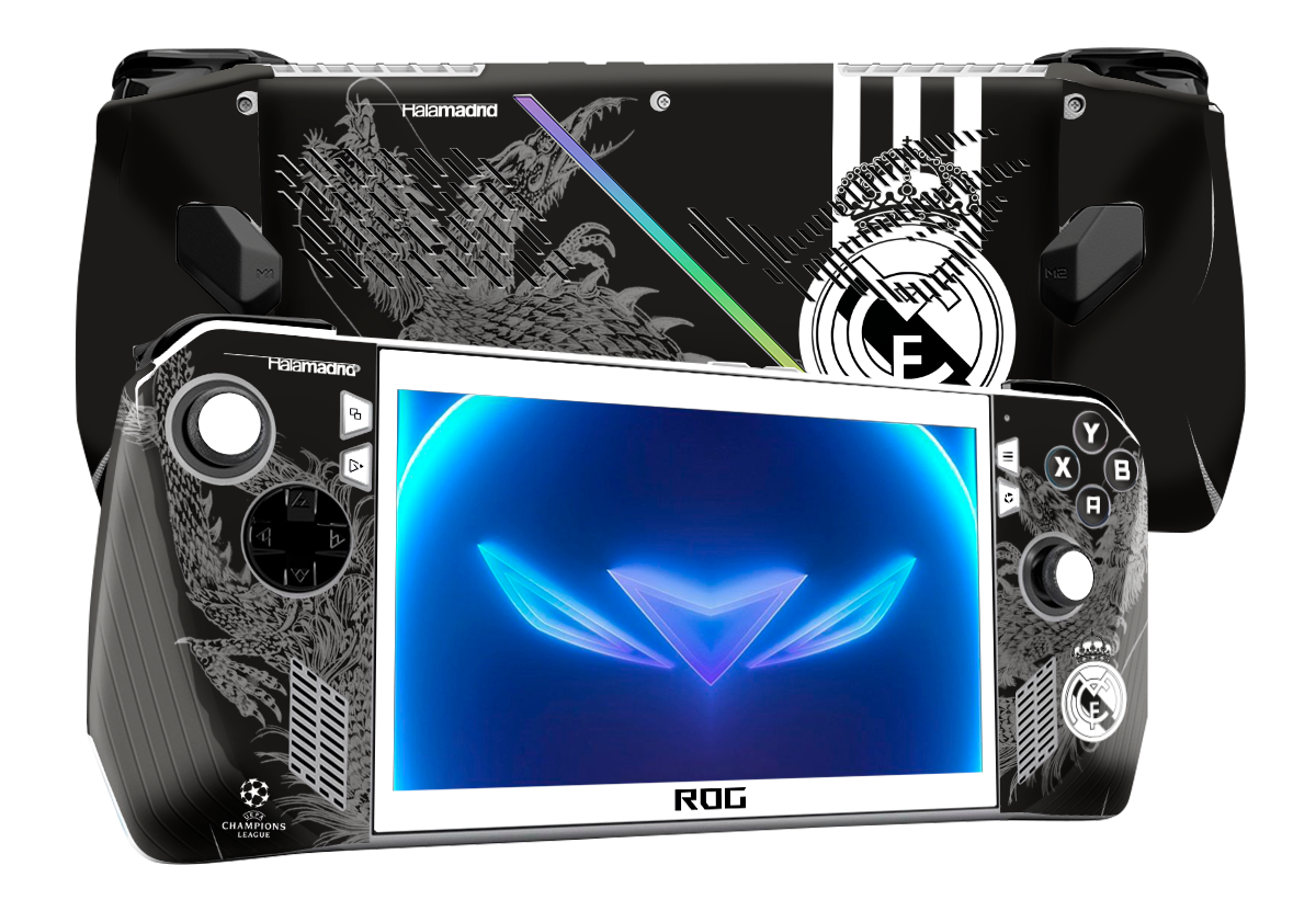 Real Madrid Skin Asus Rog Ally Xonebrand