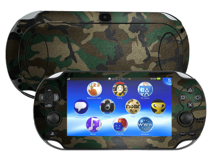 Verde Camuflado PSVITA Fat Bundle Skin