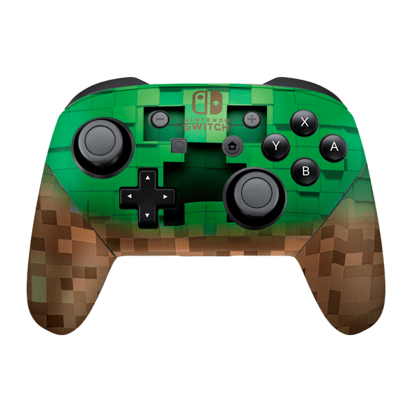 Minecraft Skin Nintendo Switch Pro Controller