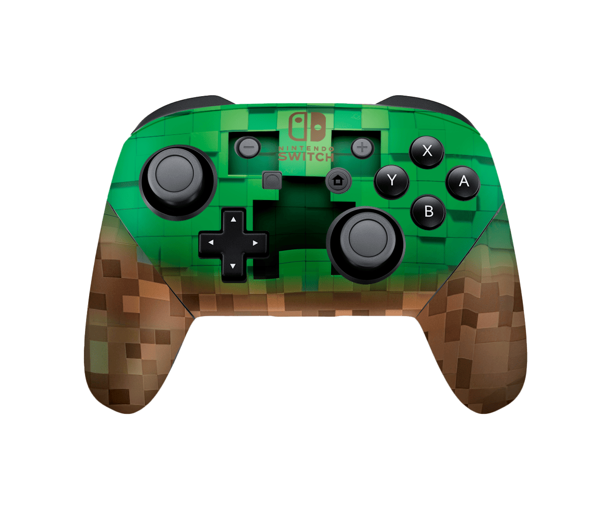 Minecraft Skin Nintendo Switch Pro Controller