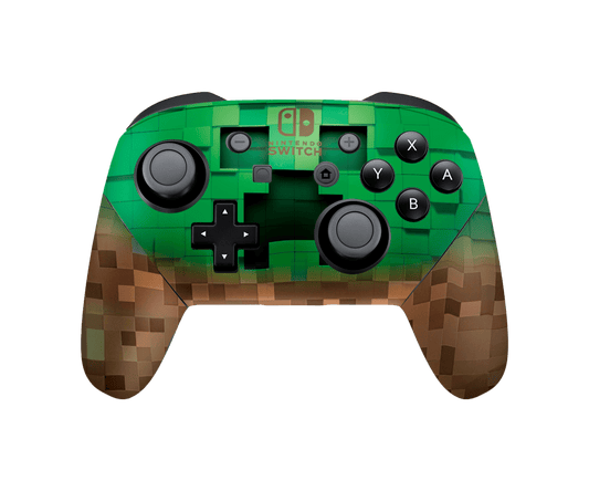 Minecraft Skin Nintendo Switch Pro Controller