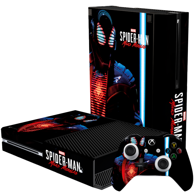 Skin do Homem-Aranha Miles Morales para Xbox One Fat