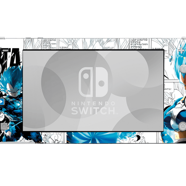 Dragon Ball Vegeta Skin Nintendo Switch Lite Xonebrand