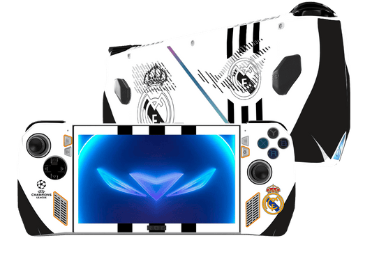 Real Madrid Asus Rog Ally Handheld Gaming Computer Skin