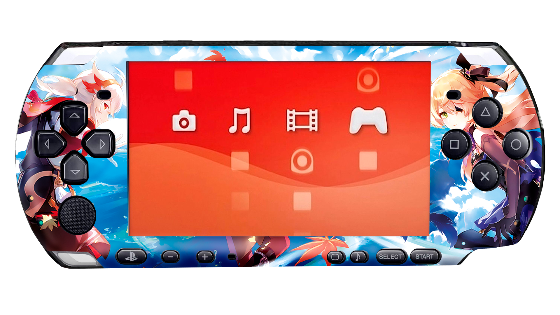 Genshin Impact Skin Playstation Portable (PSP)