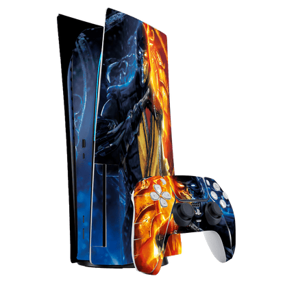 Mortal Kombat Scorpion & Sub-Zero PS5 Bundle Skin