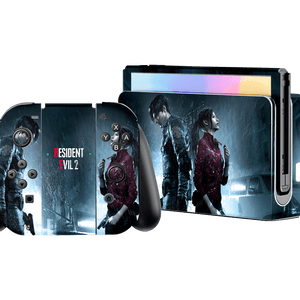 Resident Evil 2 Nintendo Switch Oled (2021) Skin