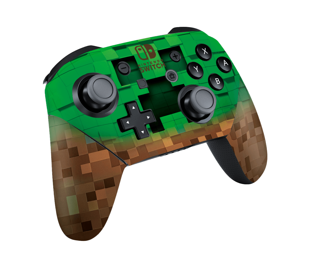 Minecraft Skin Nintendo Switch Pro Controller