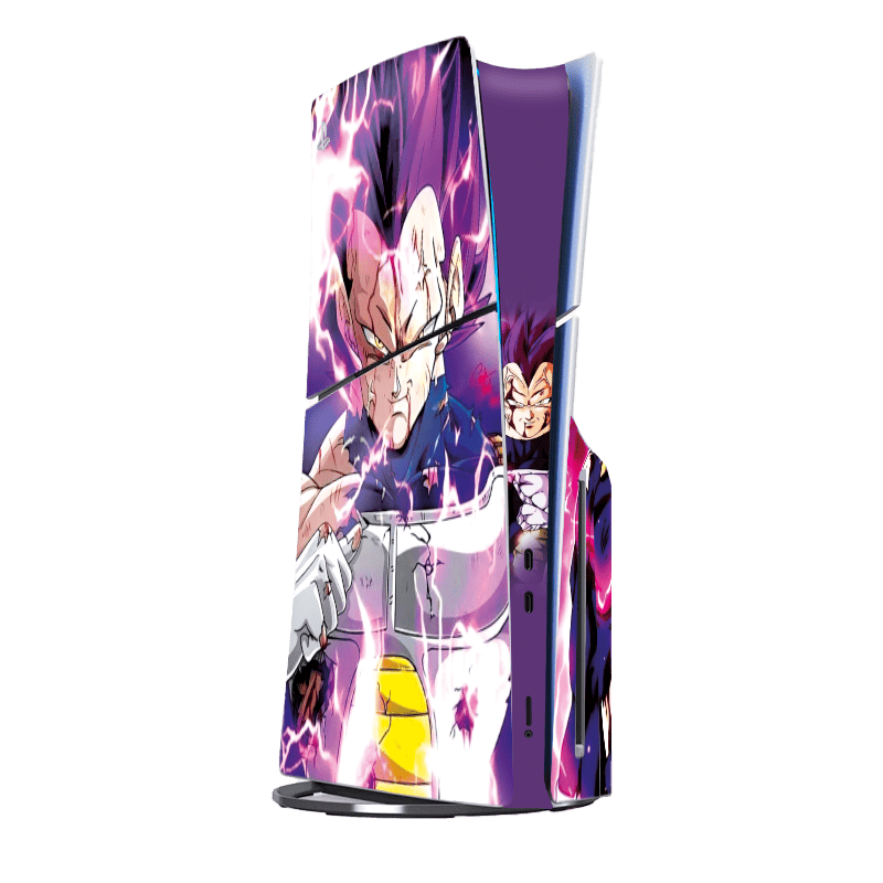 Dragon Ball Vegeta PS5 Slim Bundle Skin