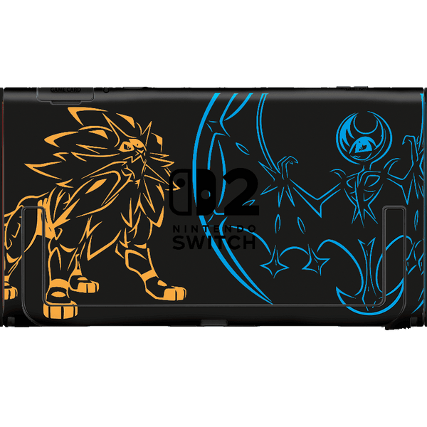 Pokemon Sol & Luna Skin Nintendo Switch 2 (2025) Xonebrand