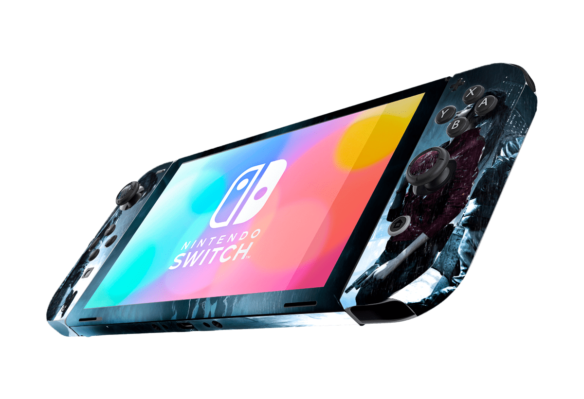 Resident Evil 2 Nintendo Switch Oled (2021) Skin