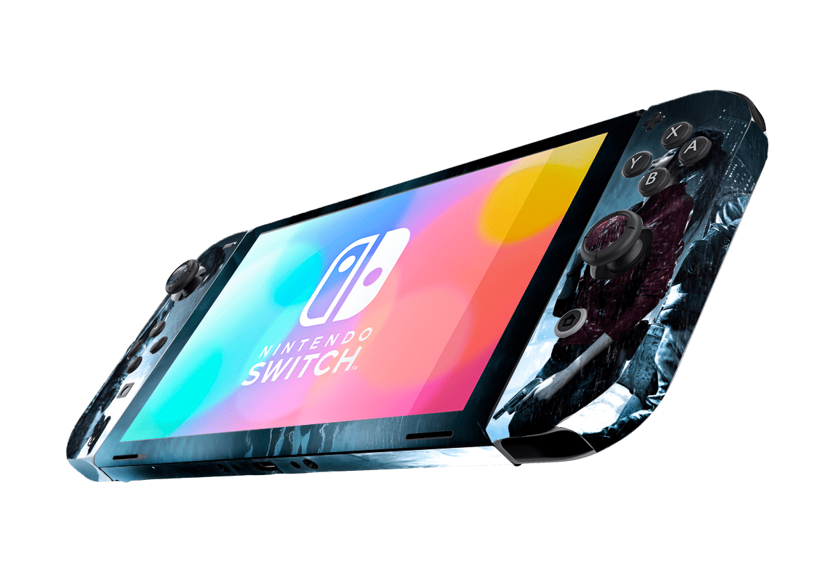 Resident Evil 2 Skin Nintendo Switch OLED (2021) Xonebrand