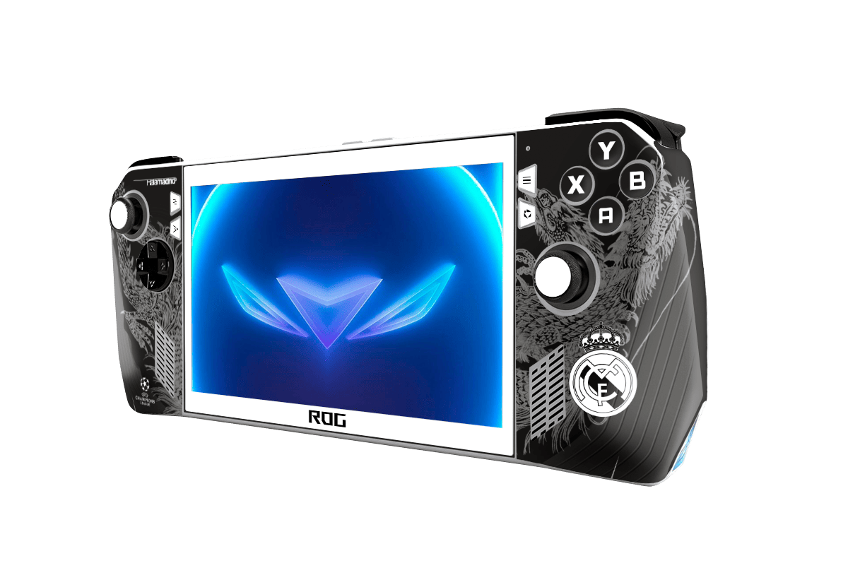 Real Madrid Skin Asus Rog Ally Xonebrand