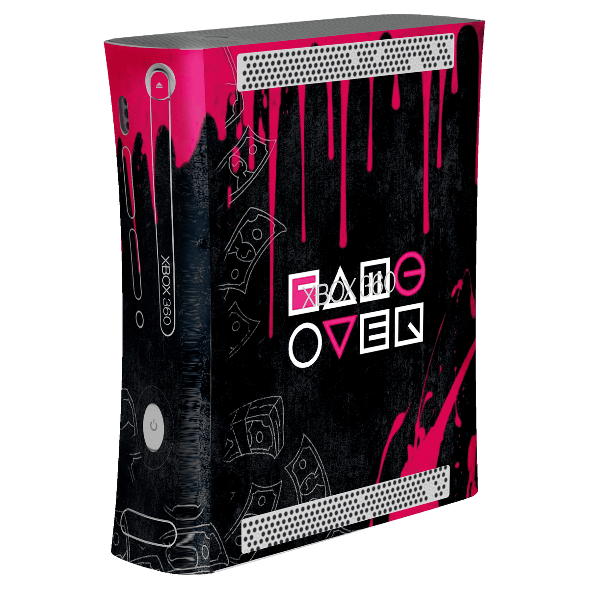 Game Over Skin Xbox 360 Fat Xonebrand