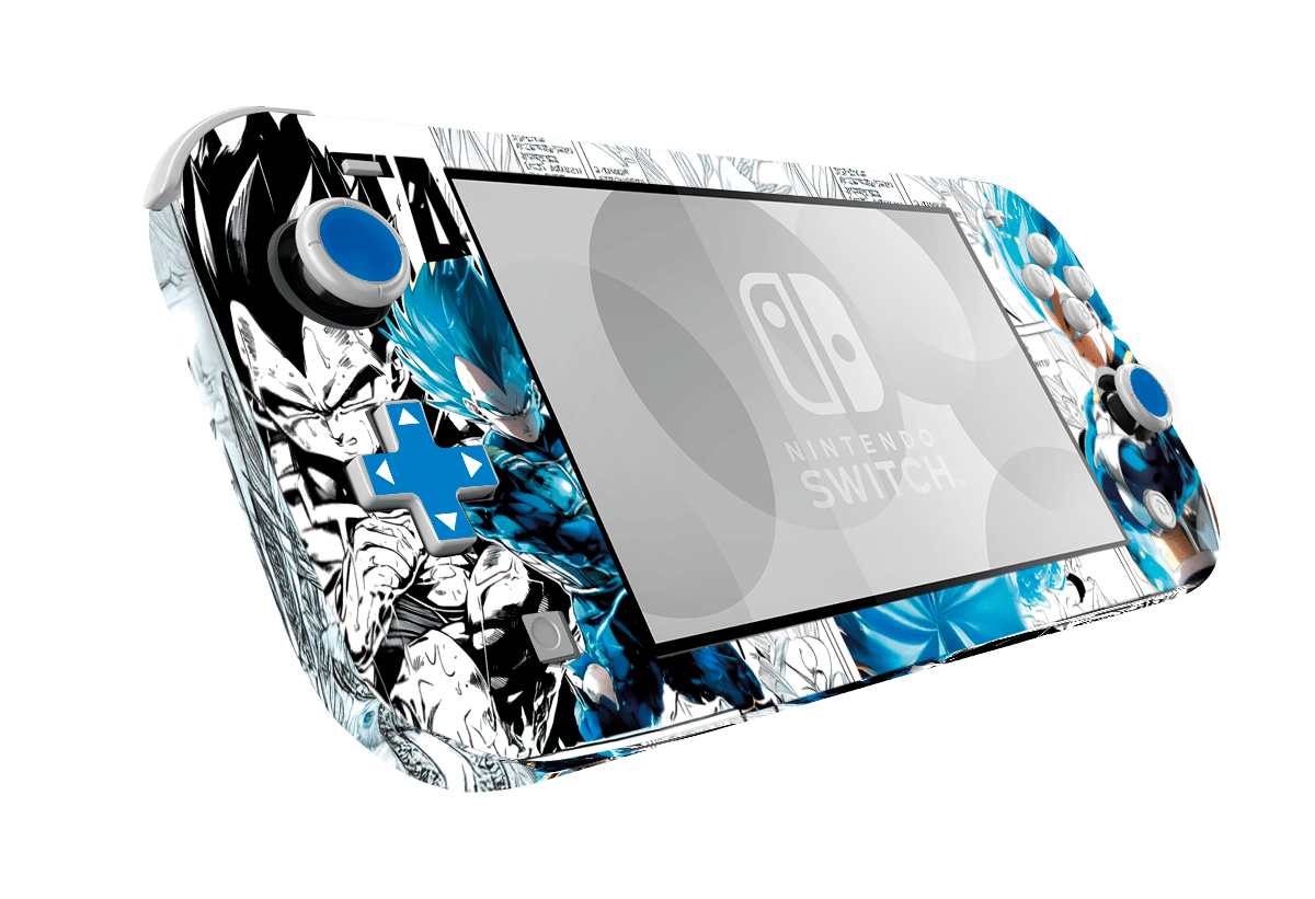 Dragon Ball Vegeta Skin Nintendo Switch Lite Xonebrand