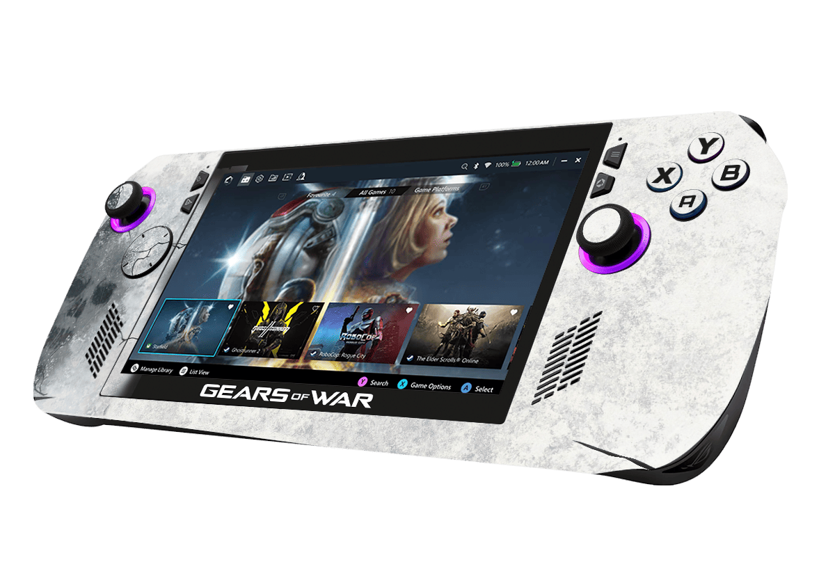 Skin para ASUS Rog Ally X edición Gears of War – Xonebrand