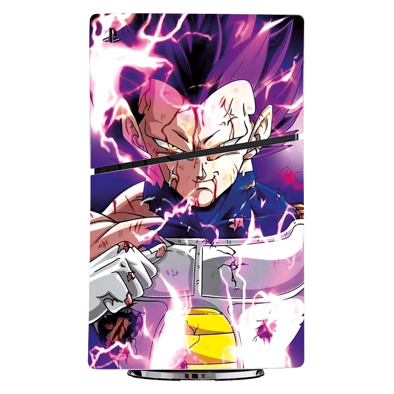Dragon Ball Vegeta Skin Playstation 5 Slim Xonebrand