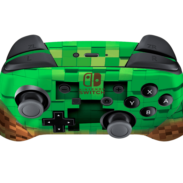 Minecraft Skin Nintendo Switch Pro Controller
