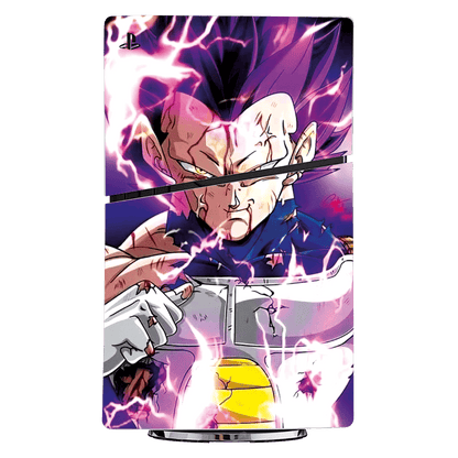 Dragon Ball Vegeta PS5 Slim Bundle Skin