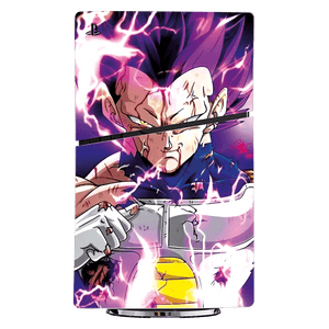 Dragon Ball Vegeta PS5 Slim Bundle Skin