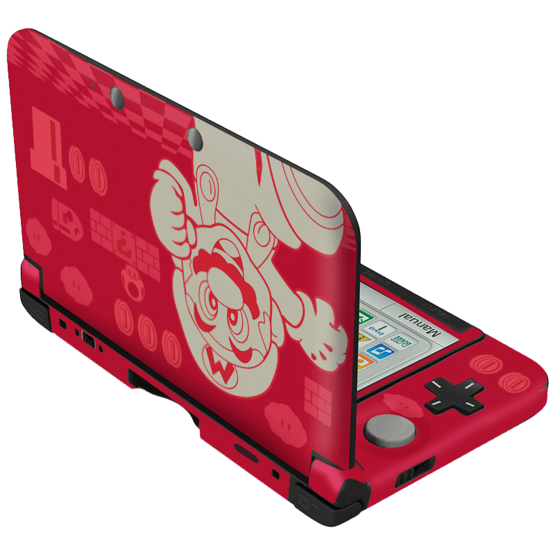 Super Mario Bros Skin Nintendo 3Ds XL (2012) Xonebrand