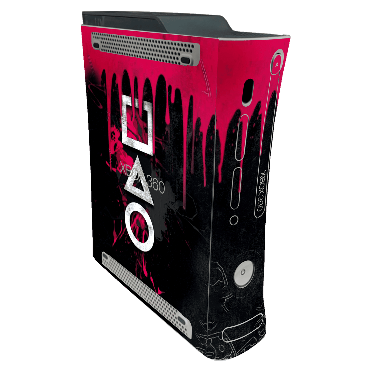 Game Over Skin Xbox 360 Fat Xonebrand