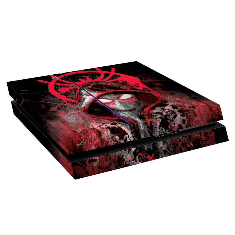 Spiderman Miles Skin Playstation 4 Fat Xonebrand