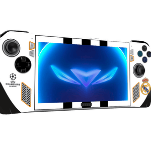 Real Madrid Asus Rog Ally Handheld Gaming Computer Skin