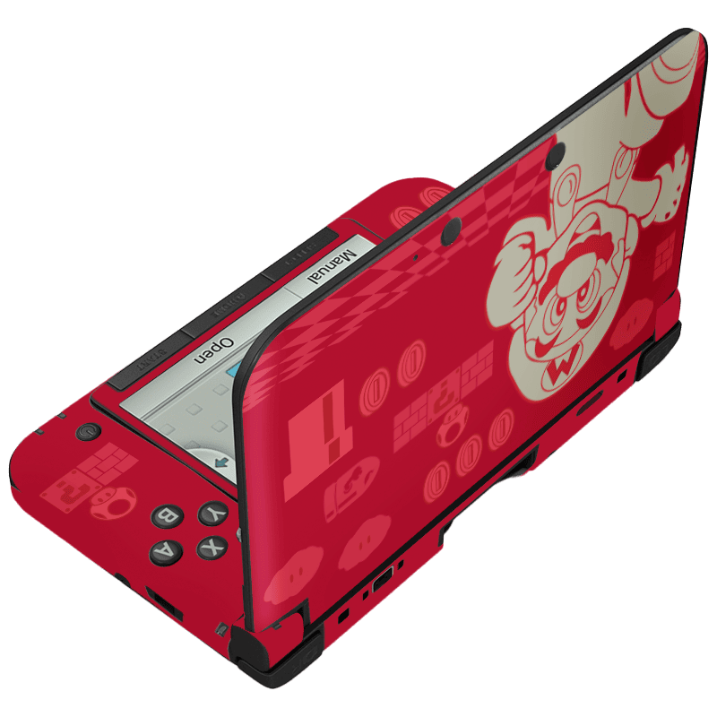 Super Mario Bros Skin Nintendo 3Ds XL (2012) Xonebrand