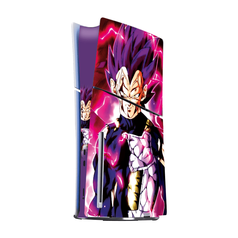 Dragon Ball Vegeta Skin Playstation 5 Slim Xonebrand