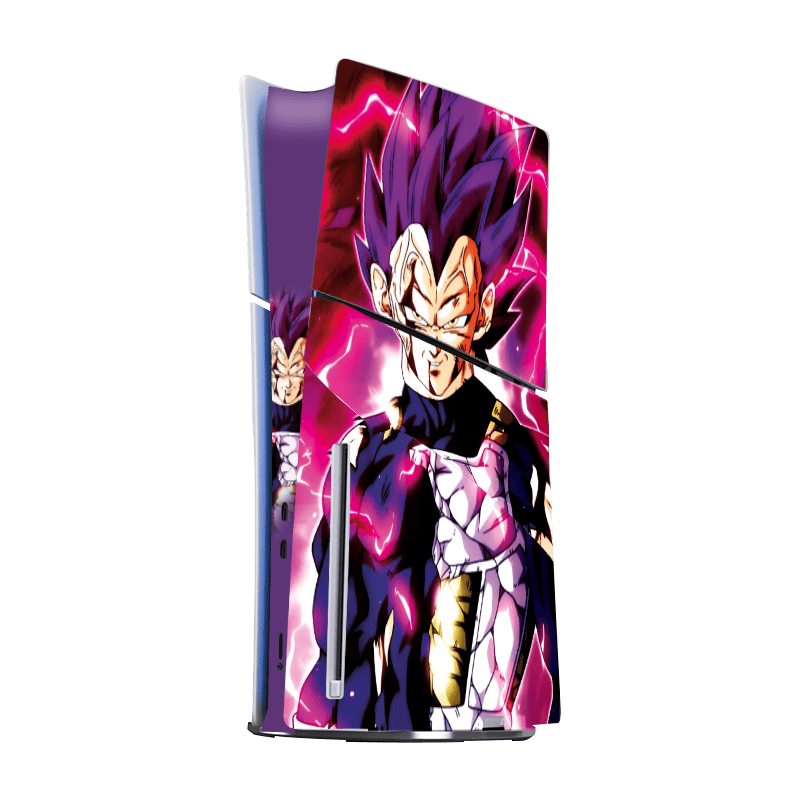 Dragon Ball Vegeta PS5 Slim Bundle Skin