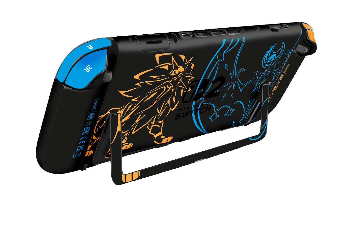 Pokemon Sol & Luna Skin Nintendo Switch 2 (2025) Xonebrand