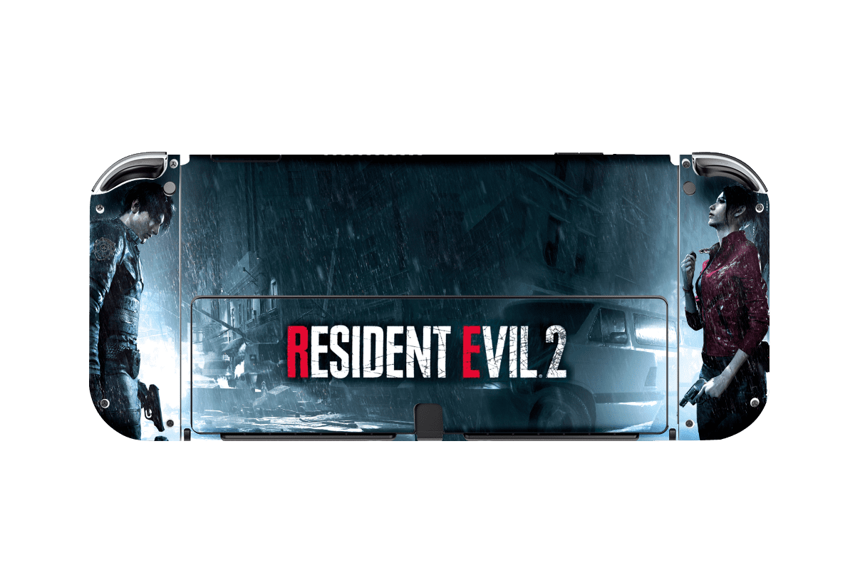 Resident Evil 2 Nintendo Switch Oled (2021) Skin