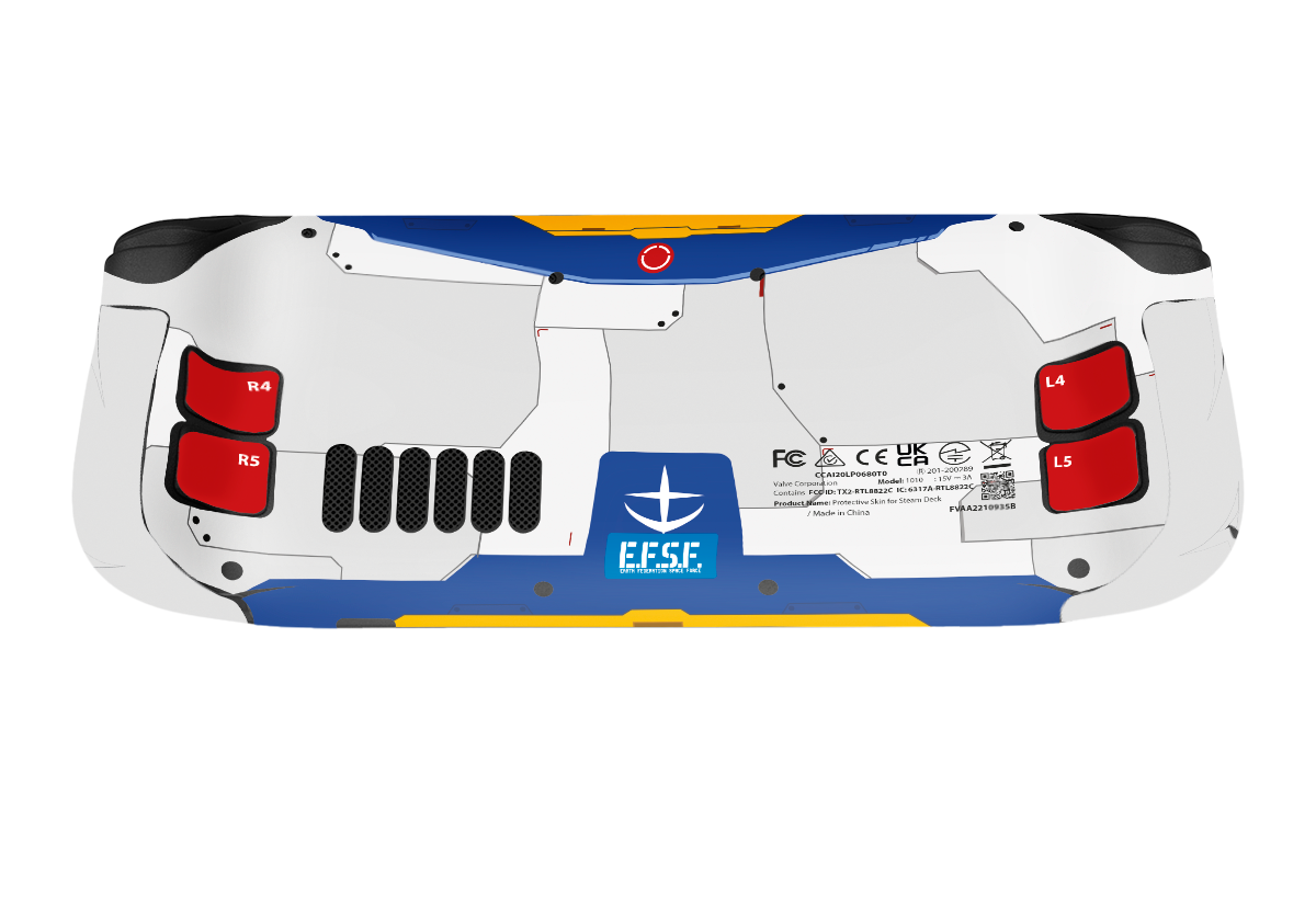 Gundam Steam Deck Skin Xonebrand